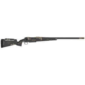 Fierce FCRFP7MMBC20BRS Carbon Rival FP 7mm BC 3+1 20 Black Carbon Fiber Match Grade Threaded Barrel, Smoked Bronze Cerakote Drilled & Tapped Stainless Steel Receiver, LR Negative Comb Sonora Ambush Camo Carbon Fiber Stock, Rifle