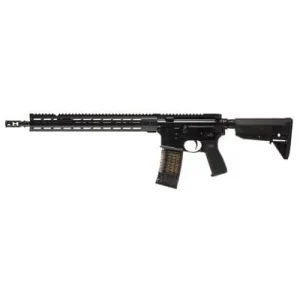 Primary Weapons Systems MK116 MOD 1-M, Semi-auto Rifle, AR, 223 Wylde, 16.1 in Barrel, 1:8 in Twist, Piston Driven, Mid-Length Gas, 15.05 in PWS MLOK Handguard, Anodized Finish, Black, BCM Pistol Grip, BCM Adjustable Stock, 30 Rounds, 1 Mag M116RA11-