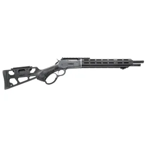Chiappa Firearms 920439 Wildlands 86 45-70 4+1 16.50 Black Anod Steel Threaded BBL, Matte Blued Pic Rail Steel Rcvr, M-LOK Handguard, Skeletonized Black Synthetic Stock w/Adj Comb,Tactical Rifles