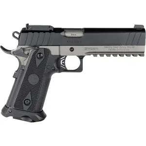 Girsan 395029 Witness2311 9mm Luger 20+1 5 Stainless Bull Barrel, Black Cerakote Optic Ready/Serrated Steel Slide, Tungsten Cerakote Steel Frame w/Beavertail & Pic Rail, Black Poly Grip, Ambi, Pistol