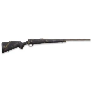 Weatherby VTA65CMR2T Vanguard Talus Full Size 6.5 Creedmoor 4+1 22 Patriot Brown Cerakote #2 Fluted/Threaded Barrel & Drilled & Tapped Steel Receiver, Black w/Rust Brown, Smoke & Stone Sponge Monte Carlo Synthetic Stock, Rifle