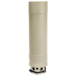 Kgm Suppressors RS-R556A2-QD-FDE R556A2 6mm/5.56 NATO FDE Nickel Alloy/Stainless Steel 1/2x28