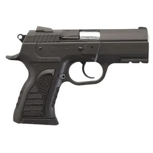 Tanfoglio TFCOMPACTF9 Force Plus Compact Frame 9mm Luger 13+1 3.60 Stainless BBL, Black Steel Serr Slide, Black Polymer Frame w/Pic Rail, Black Polymer Grip,Pistol