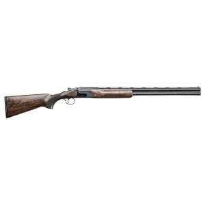 Charles Daly Superior, Over/Under Shotgun, 12 Gauge, 3 in Chamber, 28 in Barrel, Blued Finish, Walnut Stock With Checkered Pattern, Fiber Optic Sight, 2 Rounds, Includes 5 Choke Tubes (Beretta/Benelli)- F,IM,M,IC,C 930.350