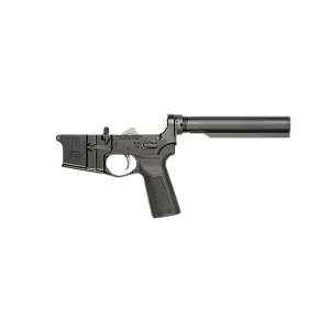 Sons of Liberty Gun Works SOLGW M4 Stripes Rollmark Lower Half w/Milspec Buffer System; No Stock M4LOWER-MS-NS-ST