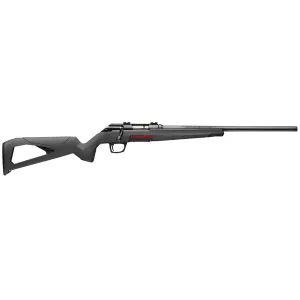 Winchester 525200270 Xpert Full Size 17 HMR 8+1 18 Matte Black Threaded Sporter BBL, Drilled & Tapped Steel Rcvr, Gray Synthetic Adj Cheek Piece & LOP Stock,Rimfire Rifles