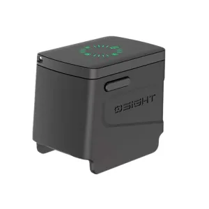 Olightstore Usa Inc OSIGHTSRDDOTBK Osight S Black Anoidized 1x 2 MOA Red Dot/32 MOA Circle Reticle,Red Dot Sights