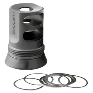 Banish(silencer Central) 100000310867 Muzzle Brake Banish 30 Gold 1/2x28, Suppressor Accessories