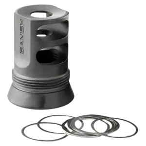 Banish(silencer Central) 100000310878 Muzzle Brake Banish 30 Gold/46 5/8x24, Suppressor Accessories