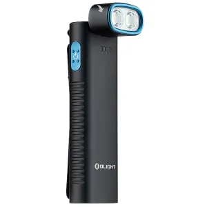 Olightstore Usa Inc ARKFLEXBK Arkflex Black Anodized 1.5/15/60/100/400/1,000 Lumens White LED