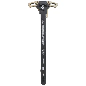 Lead & Steel Llc LSCHODEFDE Charging Handle AR-15/M16 Flat Dark Earth Type 3 Hard Anodize 7075-T6 Aluminum