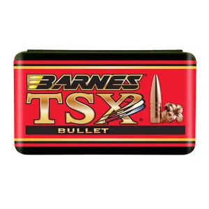 Barnes Bullets 30246 TSX Hunting 6.5Creedmoor 130gr Flat Base 50/Box, Reloading Bullets