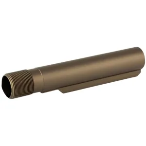 Lead & Steel Llc ARCBT7075FDE Mil-Spec Buffer Tube 7075 T-6 Aluminum Flat Dark Earth AR-15 Carbine