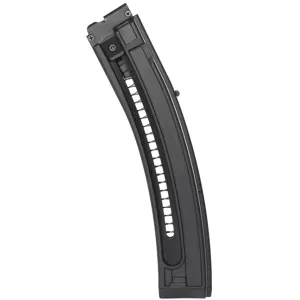 Grand Power 8588005940207 Stribog 25rd Curved 22 LR Black Polymer,Magazine