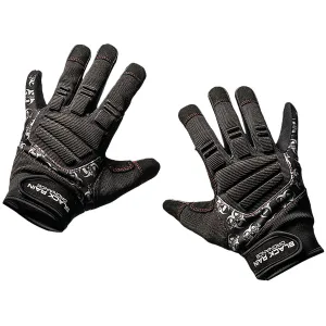 Black Rain Ordnance TACTGLOVEBLK/GRYM Tactical Gloves Black/Gray Medium Velcro, Gloves
