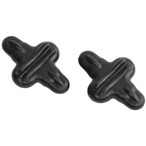 Limbsaver 3318 Everlast String Leech Black Reduce Noise 2 Pack,Crossbow Accessories