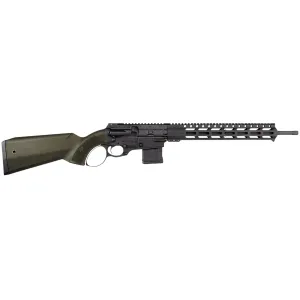 Fightlite Industries HLR300ODT Herring Model 2024 300 Blackout 16.25 Matte Black Threaded BBL, Matte Black Pic Rail, M-LOK Handguard, FightLite High Impact OD Green Polymer Stock, Ambidextrous,Tactical Rifles