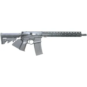 ATI ATIGOMX556ML15CA Omni Hybrid *CA Compliant 5.56x45mm 10+1 16 Black Steel BBL, Black Pic Rail Polymer Rcvr, 15 M-LOK Handguard, Fixed Black Synthetic Stock, Black Polymer Grip,Tactical Rifles