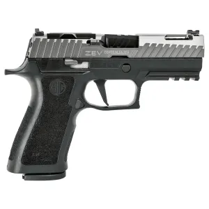 ZEV GMZ320XCARRYOCTRMRGRYU Z320 XCarry 9mm Luger 17+1 Black Titanium Gray Octane with RMR Cuts Slide Black Polymer Grip