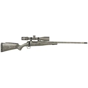 Fierce TWROG7MMBC20DGZ Twisted Rogue Full Size 7mm BC 3+1 20 Distressed Gray Fluted Threaded BBL, Distressed Gray SS Drilled & Tapped Rcvr, Arca Rail Forend, Carbon Matrix Fixed Carbon Fiber Stock, Zeiss V4 6-24x50 ZBI Color Match,Rifle
