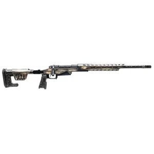 Fierce FMTR65PRC20DB Reaper MTN 6.5 PRC 3+1 20 Carbon Fiber Match Grade Threaded BBL, Distressed Bronze Cerakote w/Pic Rail Rcvr, Carbon Fiber M-LOK Handguard, Adj Fold & Lock Black Carbon Fiber Stock, Vertical w/Thumb Shelf Grip,Tactical Rifles
