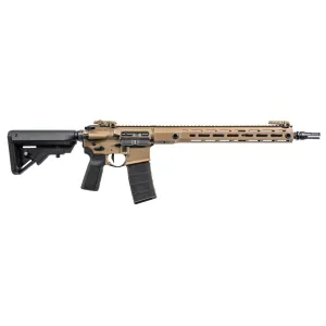 Watchtower Firearms RDRX556-16-FDE Raider Special Duty 5.56 NATO 30+1 16 Black Nitride BBL, FDE Cerakote Alum Rcvr w/Pic Rail, Black Polymer Adj Stock, B5 Grip, Ambidextrous,Tactical Rifles