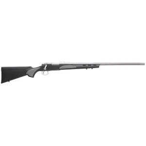 Remington R84349 700 Varmint SF Full Size 308 Win 4+1 26 Matte Heavy Threaded Barrel, Drilled & Tapped Stainless Steel Receiver, Black Fixed w/Overmolded Panels Synthetic Stock, Rifle