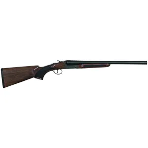 Charles Daly 930391 500 Coach 20 Gauge Break Open 3 2rd 20 Black Side By Side Barrel, Steel Receiver, Fixed w/Pistol Grip Checkered Walnut Walnut Stock, Shotgun