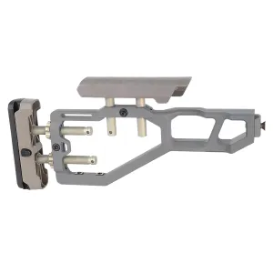 Q LLC ACCFIXSTOCKGRAY Stock Assembly Gray Fits AR-Platform, Stock