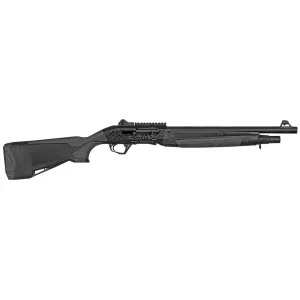 Charles Daly 930401 601 Sport 12 Gauge Semi-Auto 3 5+1 20 Matte Black Steel Barrel, Pic Rail Aluminum Receiver, Fixed Black Synthetic Stock, Shotgun