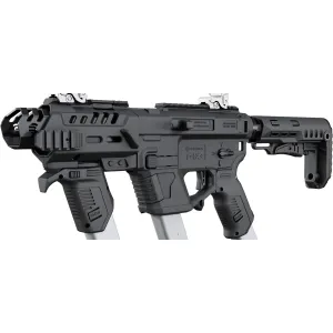 Recover Tactical PIXPMGST01 P-IX+MG PG9 SR20 Metal Front Guard Black, Stock