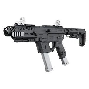 Recover Tactical PIXPBST01 P-IX+Basic PG9 Metal Front Guard Black, Stock