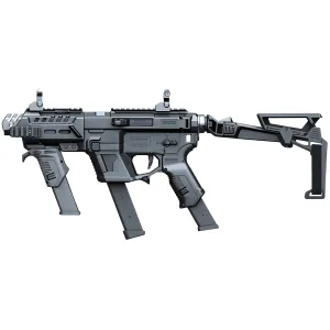 Recover Tactical PIXPMGFBR01 P-IX+MG PG9 SR20 Metal Front Guard Fold Brace Black, Stock