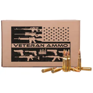 Hyperion Munitions HMBX762250 Veteran Ammo 7.62x51 147 gr Full Metal Jacket 250 Per Box *Bulk, Centerfire Rifle Ammo