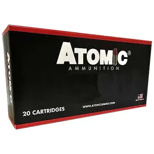 Atomic Ammunition 04966 Rifle Subsonic 308Win 275gr Round Nose 20 Per Box/10 Case