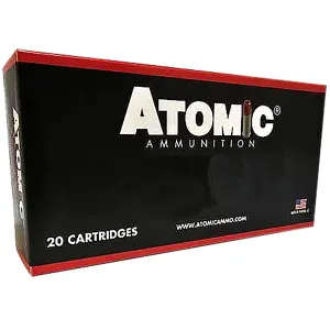 Atomic Ammunition 04935 Pistol Subsonic 45Colt 300gr Lead Hollow Point 20 Per Box/10 Case