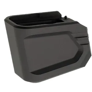 Tyrant CNC TDG19MAGEXBLK Magazine Extension Fits Glock 19/23 Gen 4/5 Black Aerospace Grade Aluminum
