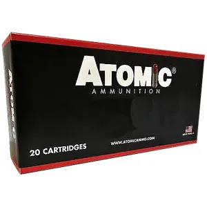 Atomic Ammunition 04911 Pistol Subsonic 357Mag 230gr Lead Hollow Point 20 Per Box/10 Case