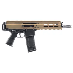 B&T APC300 Pro, Semi-automatic Pistol, 300 Blackout, 11 in Barrel with Flash Hider, Matte Finish, Coyote Tan, Flip Up Iron Sights, Manual Safety, 30 Rounds, 1 Magazine BT-361660-CT