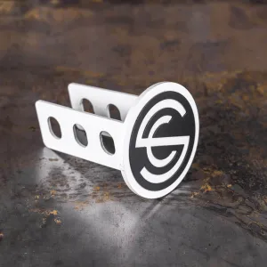TRAILER HITCH COVERS - White