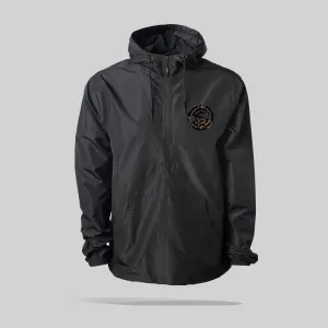 GLITCH 1/4 ZIP WINDBREAKER - Medium