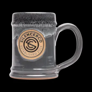 SILENCERCO LOGO DENEEN POTTERY 16 oz. TANKARD - Grey