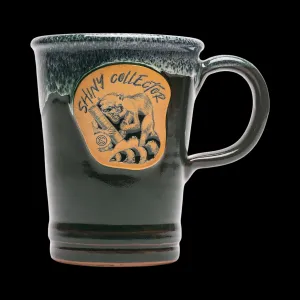 SHINY COLLECTOR DENEEN POTTERY 16 oz. COMMUTER MUG - Hunter Green