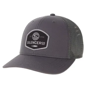 Silver Snapback Hat