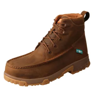 TWISTED X Men's 6in Waterproof Nano Toe Work Boot with CellStretch