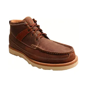 TWISTED X Mens Casual Oiled Saddle Steel Toe Shoe (MCAS001)