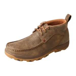 TWISTED X Mens Chukka Driving CellStretch Bomber Casual Moccasins (MXC0001)
