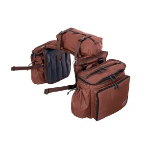 CIRCLE Y Deluxe Brown Saddle Bag (9187-BN)