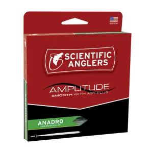 SCIENTIFIC ANGLERS Amplitude Smooth Anadro/Nymph Moss/Willow/Orange Fly Line