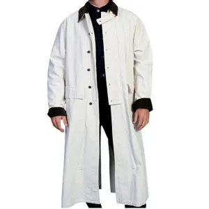 SCULLY Men's Rangewear Natural Canvas Duster Jacket (RW107)